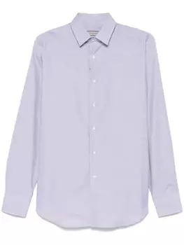 Canali клетчатая рубашка, синий
