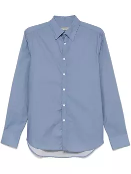 Canali клетчатая рубашка, синий