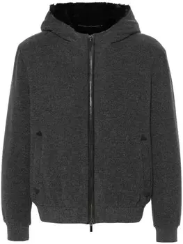 Canali куртка с капюшоном, серый