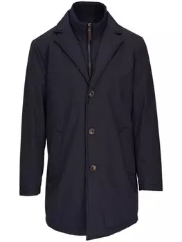Canali однобортная куртка, синий