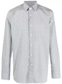 Canali рубашка с длинными рукавами, белый