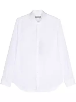 Canali рубашка с длинными рукавами, белый