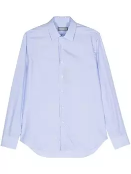 Canali рубашка в клетку, синий