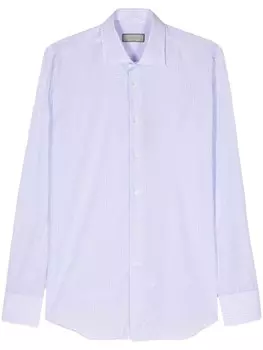 Canali рубашка в клетку, синий