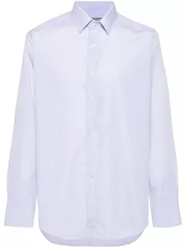 Canali рубашка в клетку Windowpane, синий
