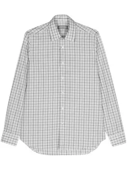Canali рубашка в клетку, зеленый