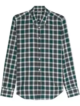 Canali рубашка в клетку, зеленый