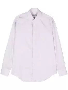 Canali рубашка в полоску, фиолетовый