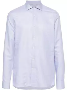 Canali рубашка в полоску, синий