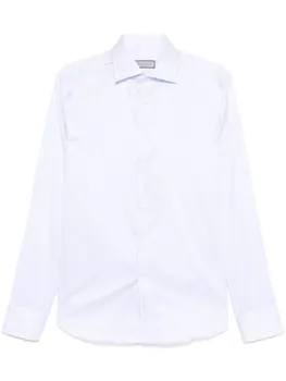 Canali рубашка в полоску, синий