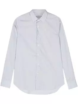Canali рубашка в полоску, зеленый