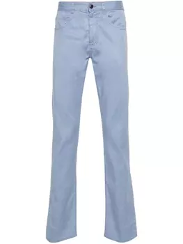 Canali саржевые брюки, синий