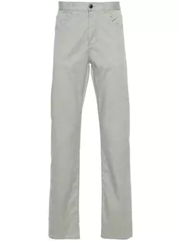 Canali саржевые брюки, зеленый