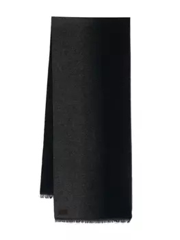 Canali шарф с эффектом градиента, серый