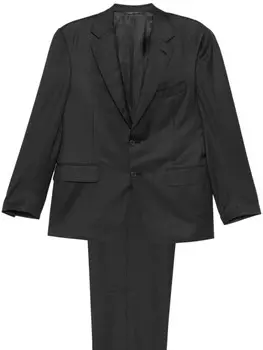 Canali шерстяной костюм, серый