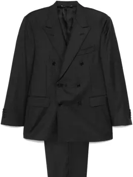 Canali шерстяной костюм, серый