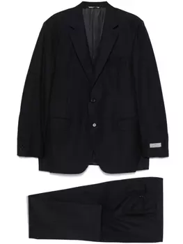 Canali шерстяной костюм, синий