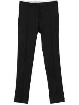 Canali шерстяные брюки, черный