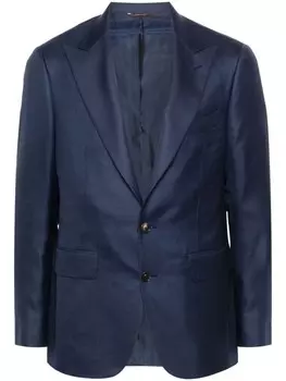 Canali твиловый пиджак, синий
