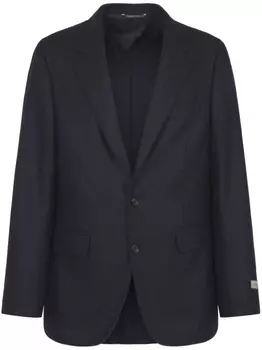 Canali твиловый пиджак, синий