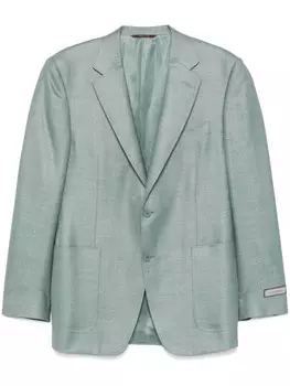 Canali твиловый пиджак, синий