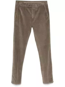 Canali вельветовые брюки, зеленый