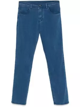 Canali зауженные брюки, синий