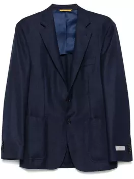 Canali жаккардовый пиджак, синий