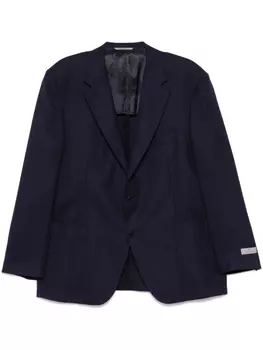 Canali жаккардовый пиджак, синий
