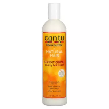 Cantu, Масло ши для натуральных волос, кондиционирующий крем-лосьон для волос, 355 мл (12 жидк. Унций)