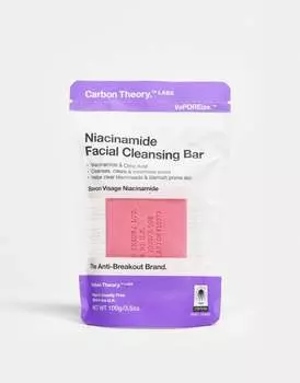 Carbon Theory - Очищающее мыло для лица с ниацинамидом, NESSUN COLORE