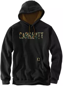 Толстовка Carhartt Camo Logo Capsule, черный
