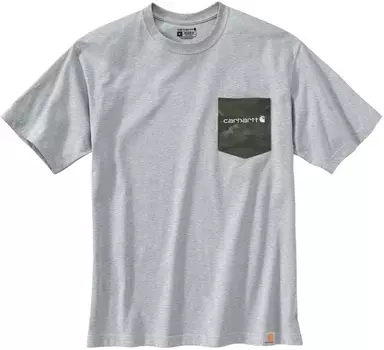 Футболка Carhartt Camo Pocket Graphic, серый