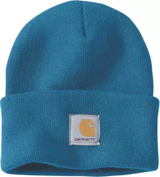 Шапка Carhartt Knit Cuffed, синий