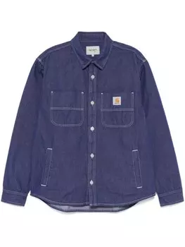 Carhartt WIP гленн рубашка куртка, синий