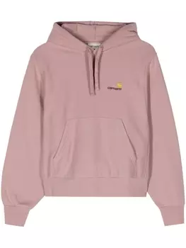 Carhartt WIP худи W' HD American Script, розовый
