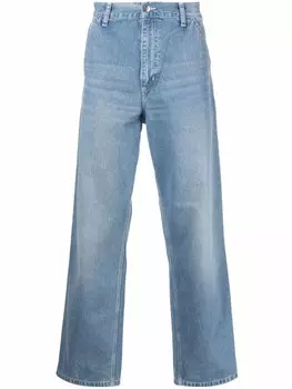 Carhartt WIP прямые джинсы Simple, синий