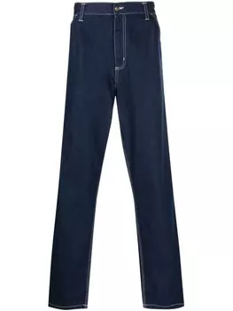 Carhartt WIP прямые джинсы Simple, синий