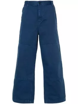 Carhartt WIP твиловые брюки Garrison прямого кроя, синий