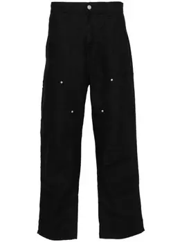 Carhartt WIP зауженные брюки Walter Double-Knee, черный