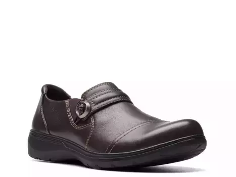 Carleigh Pearl Слипоны Clarks, Dark Brown