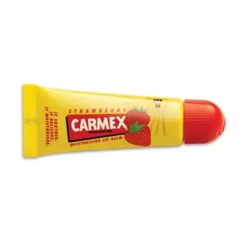 Carmex Бальзам для губ Клубника в тюбике 10 г, Art.Rozne