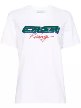 Casablanca футболка Racing Screen, белый