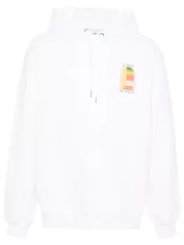 Casablanca худи Gradient L'Arche, белый