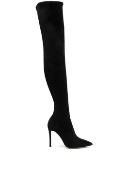 Casadei ботфорты Julia 100, черный