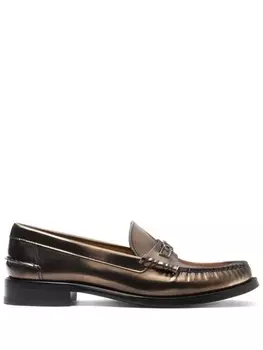 Casadei кожаные мокасины, коричневый