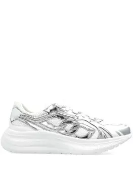 Casadei кроссовки Mia Interstellar, серебряный