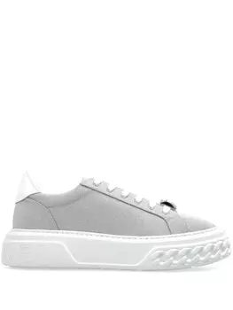 Casadei кроссовки Off Road, серебряный