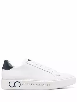 Casadei кроссовки со вставками, белый