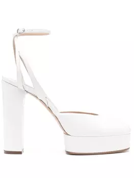 Casadei лакированные туфли Betty 130, белый